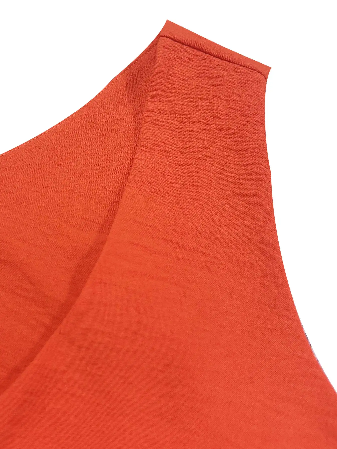 【Plus Size】 Jednolity top bez rękawów z dekoltem w kształcie litery U, swobodny modny top bez rękawów do codziennego noszenia na świeżym powietrzu, odzież damska na każdą porę roku