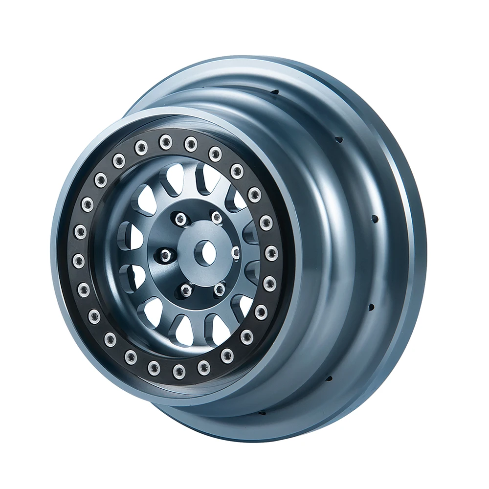 TRINOOD Metalen Wielnaaf 17mm Hex Beadlock Wielen Velgen voor 1/7 UDR Desert Short Course Truck Off-road Buggy Upgrade Onderdelen