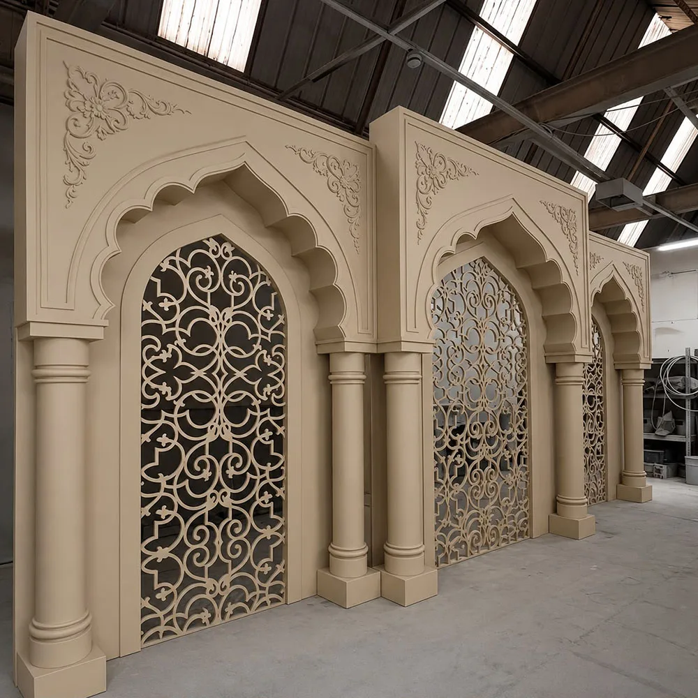 FSDKX Creative Pvc Crafts Wedding Decoration Wedding Backdrop Banquet Hall Props Pvc Wedding Castle