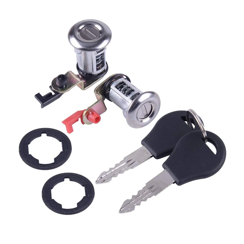 Newcar Left And Right Car Door Lock Kit With Key Car Door Lock For Nissan Pickup Pathfinder 1987 -1991 80600-01G25