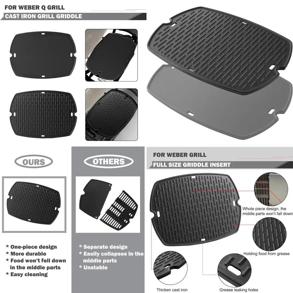 

Запасные части для грилей серии Q - совместимы с моделями Q2000, Q2400, Q200, Q220, Q240