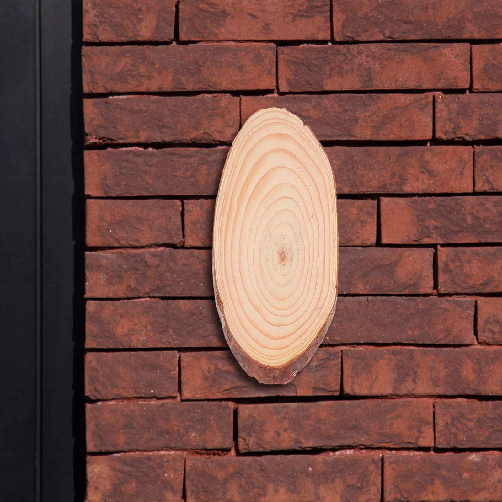 

Wooden Round Unfinished Decor Table Centerpiece Blank Wood Slice DIY Carving Craft Wood Circles for Painting Ornament