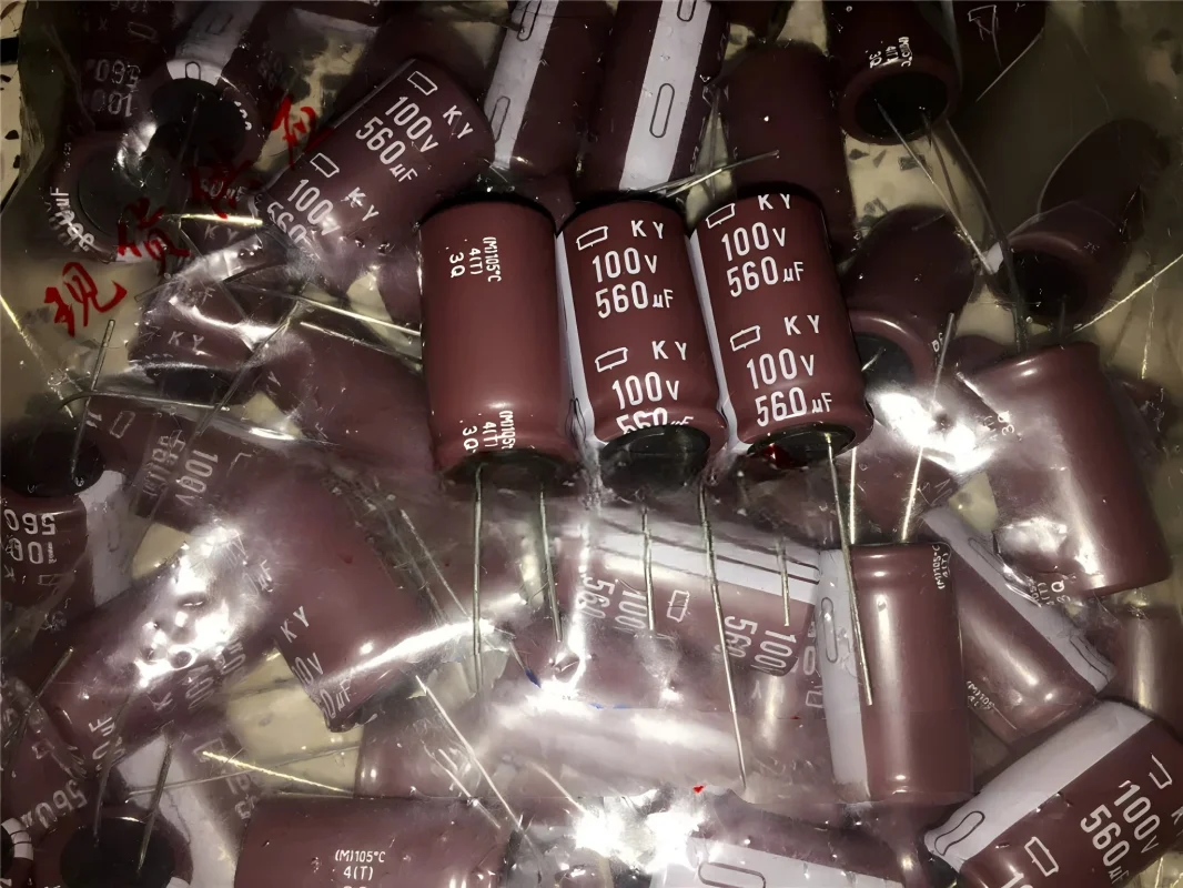 5pcs/lot  560UF 100V   100V 560UF  18*25mm  18*30mm  High-frequency low-resistance electrolytic capacitor