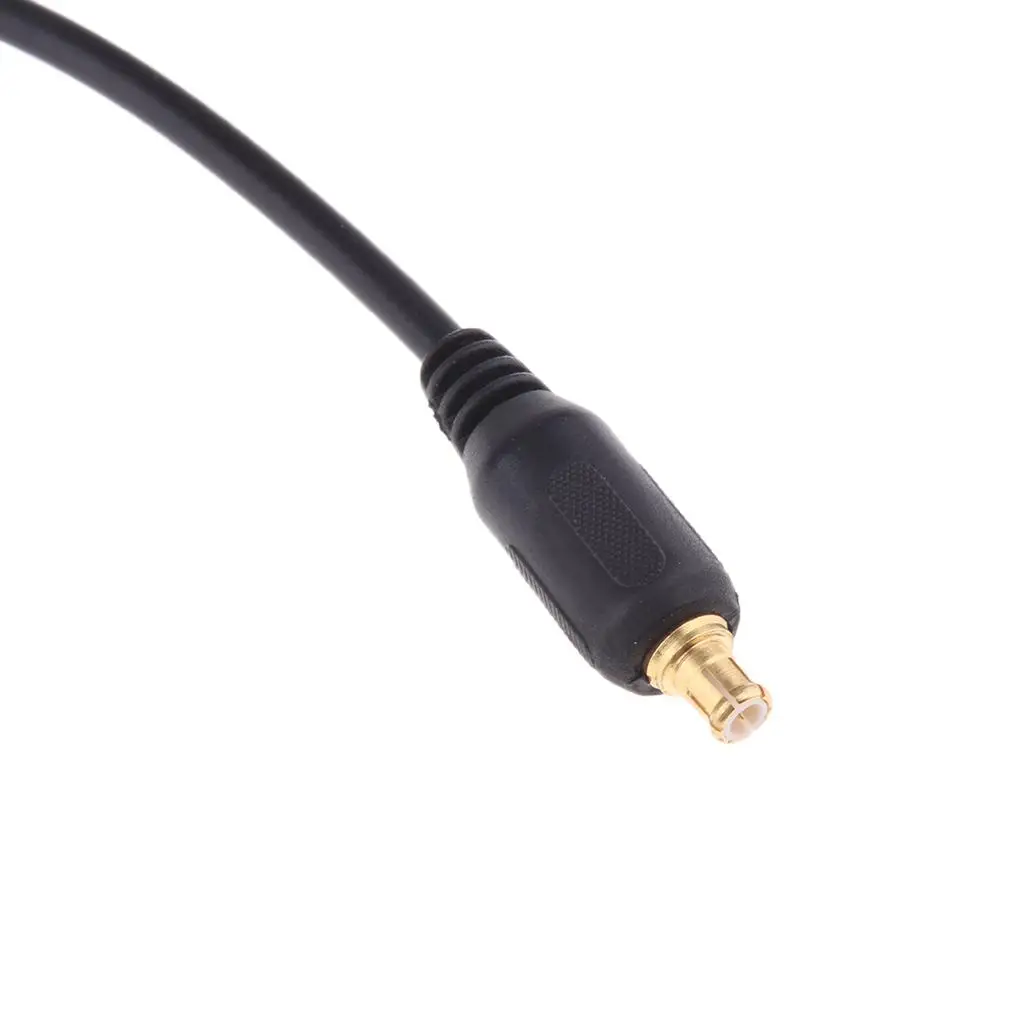 MCX Male to IEC Female Coaxial Cable Adapter 165mm Plastic RF Connector Coaxial Cable for Wireless LAN Devices