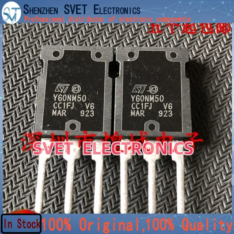 10PCS-50PCS  Y60NM50 STY60NM50  TO-247 500V 60A   Original In Stock Fast shipping