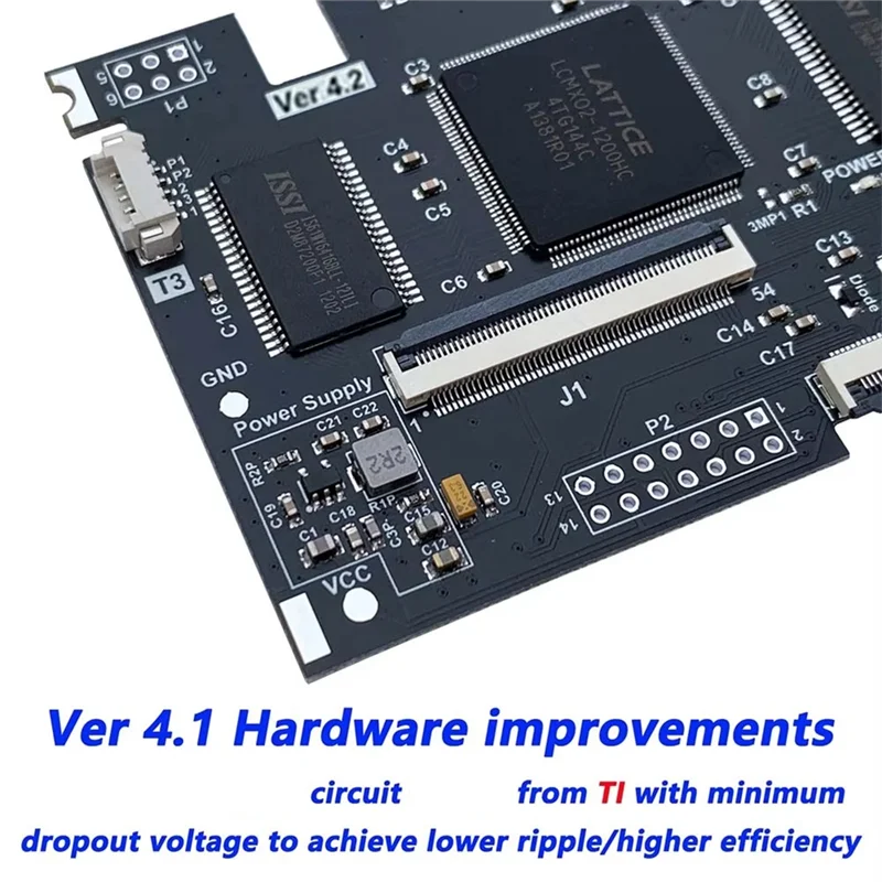 Latest V4.2 OGS IPS LCD Full Screen For SEGA Game Gear GG Backlit LCD Screen For SEGA Game Gear GG Console