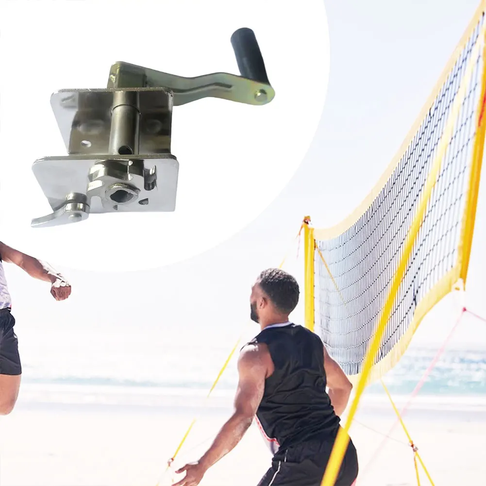 Training Equipment Volleyball Net Setter Multipurpose Tensioning Tool Volleyball Net Tensioner for Net Tightening and Adjustment