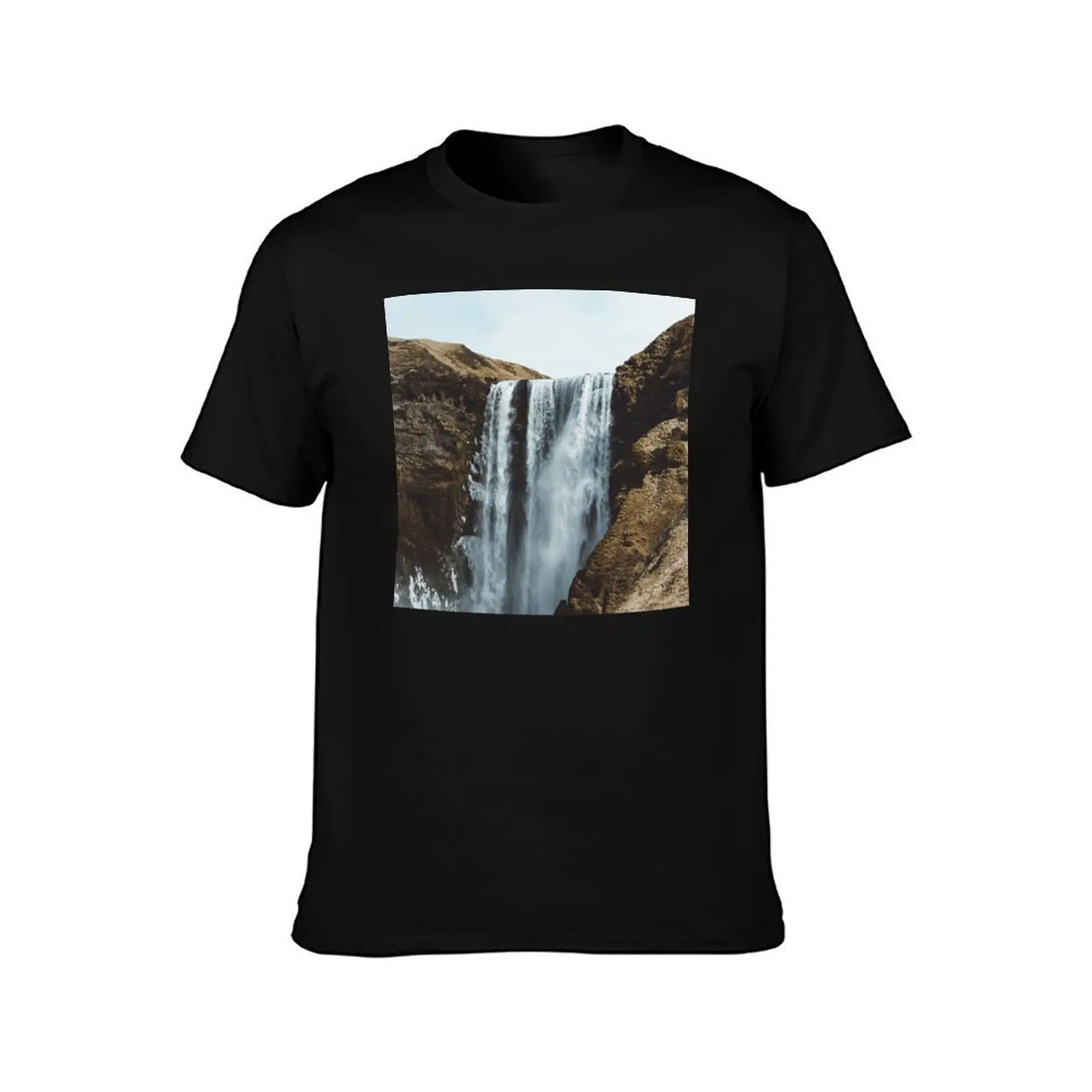 Most Stunning Waterfall T-Shirt Work Wear Short Sleeve T-Shirt
