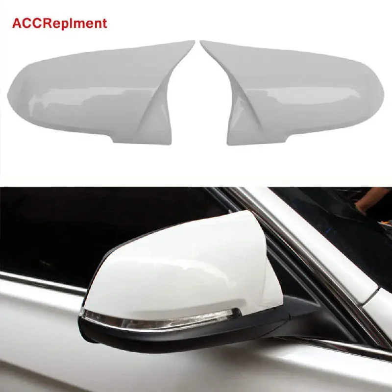 

1Pair Side Rearview Wing Mirror Cover Caps ABS Gloss Style for BMW F20 F30 F32 F33 E84 2012-2019 Cover Replacement