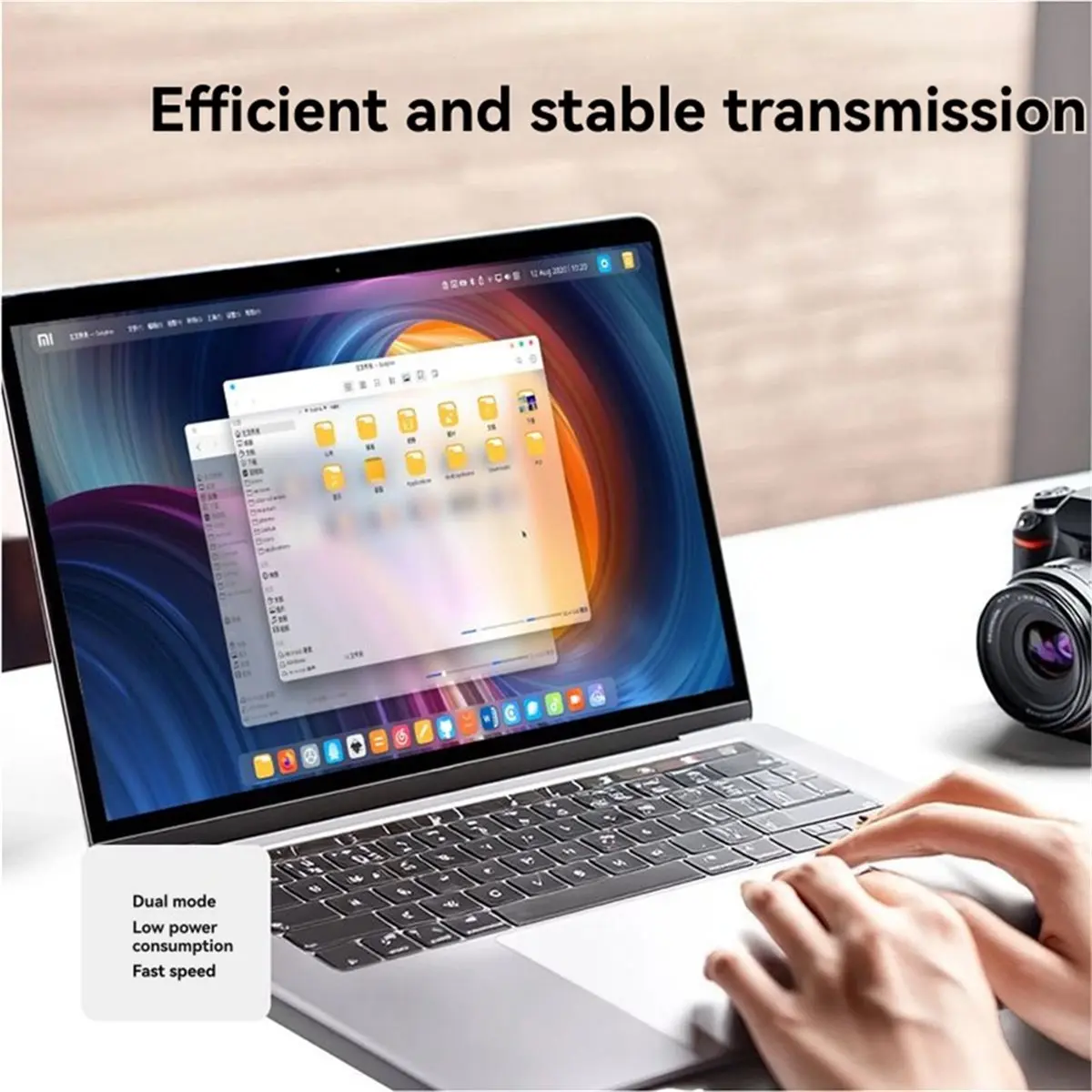 ABSF USB Bluetooth6.0 Adapter Bluetooth6.0 Receiver Transmitter USB Dongle for Bluetooth Keyboard Mouse Headphone Speaker