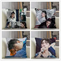 Musife Custom Sean Xiao Xiao Zhan Pillowcase Home Decoration 45*45cm Zipper Square Pillowcase Throw Pillow Cover Drop Shipping