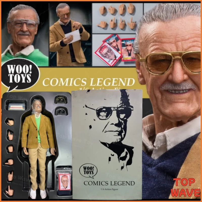 

Специальное предложение Woo Toys WO-001 1/6 Комикс Легенда Человек Фигурка Ли Мужчина За Marvel Нежная модель 12 "полный набор игрушек для хобби