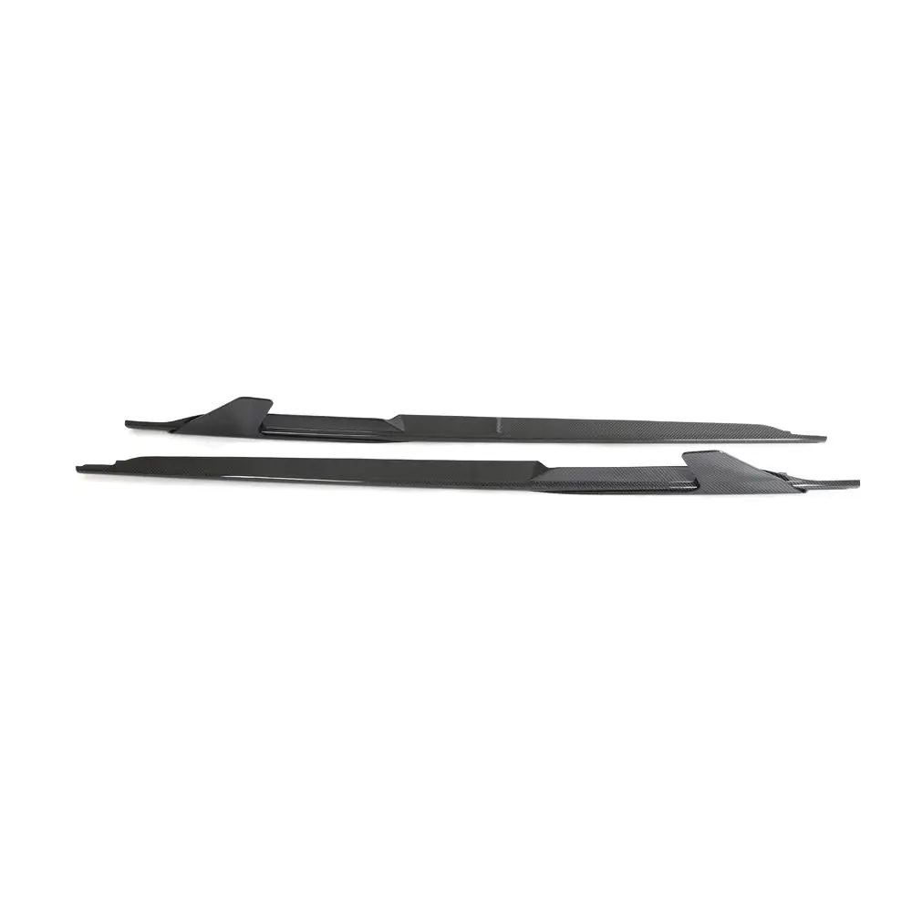

Dry Carbon Fiber C Style Car Side Skirts Extensions Exterior Accessories for R8 V10 2019~2023