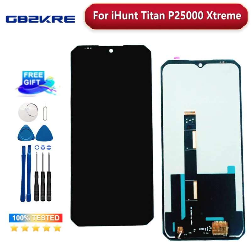 Original iHunt Titan P25000 Xtreme LCD Display Touch Screen Replacement Display LCD Sensor Parts
