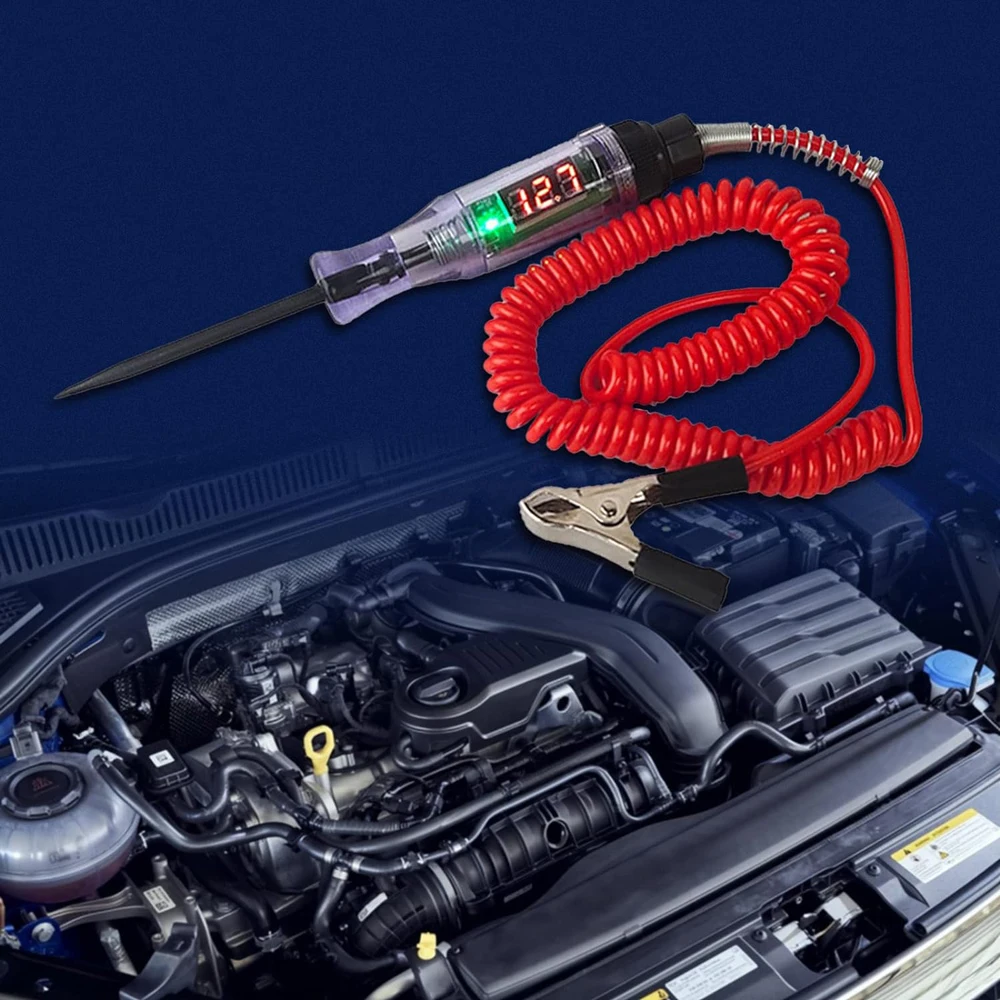 6V/12V/24V Auto-Schaltung tester Premium-Test Lichts onde Stift Glühbirne Diagnose werkzeug LKW Spannungs kreis tester Autore paratur – Detail 7