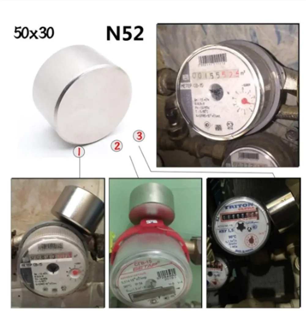 Super mocne mocne magnesy D40-50mm N52 50x30mm z ziem rzadkich magnes NdFeB neodymowe N52