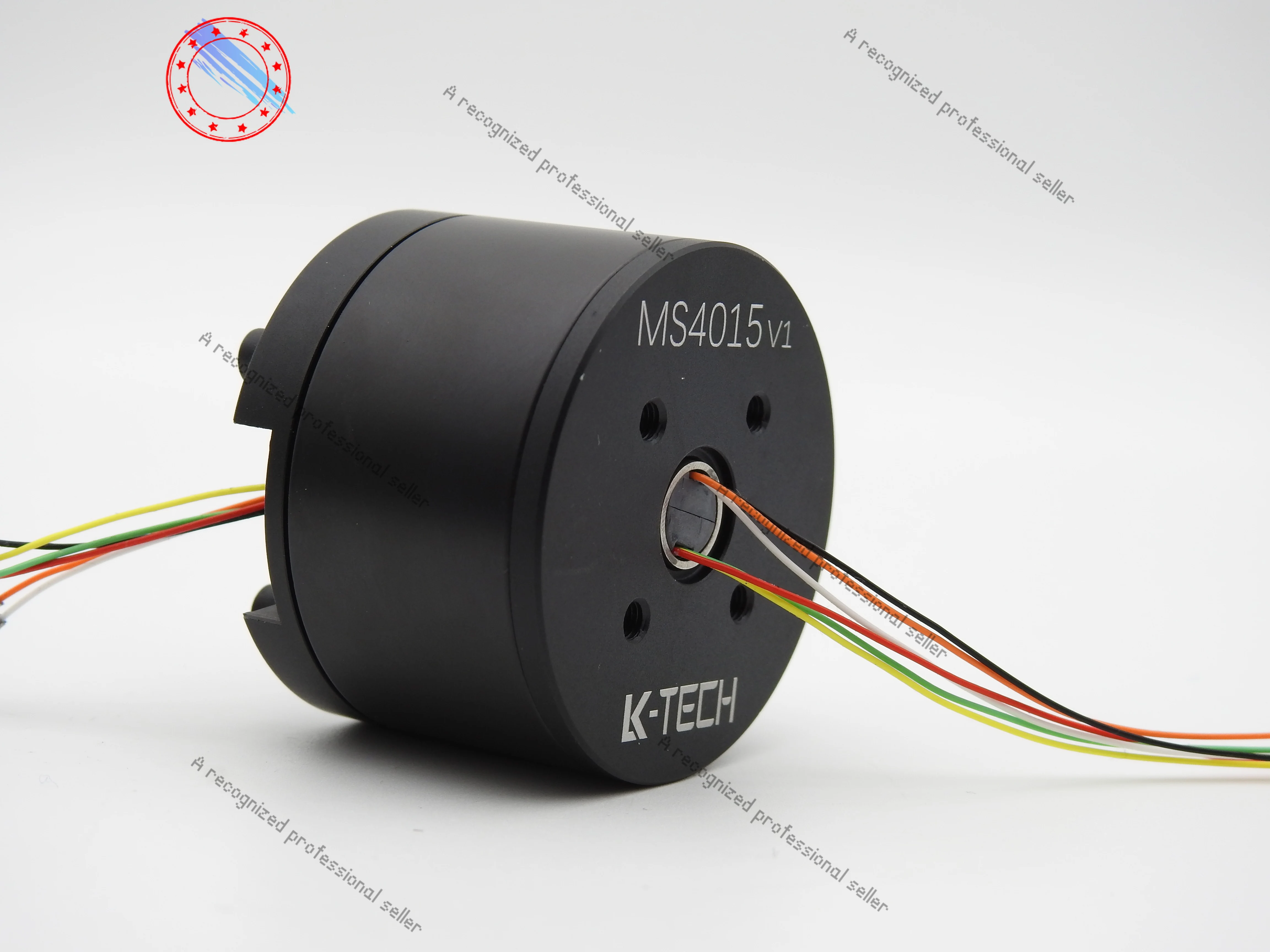 

Conductive slip ring power supply signal electrical rotary joint collector ring diameter 7.9mm 6-way single strand 1A