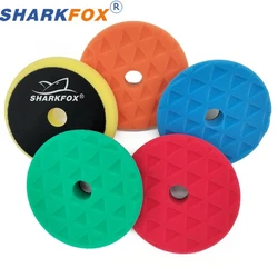 Sharkfox-almohadillas de pulido para coche, esponja en forma de T para DA/RO/GA, 5 