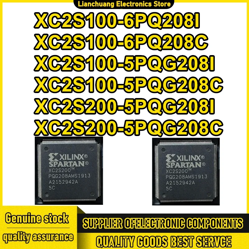 

XC2S100-6PQ208I XC2S100-6PQ208C XC2S100-5PQG208I XC2S100-5PQG208C XC2S200-5PQG208I XC2S200-5PQG208C Микросхема оригинал на складе