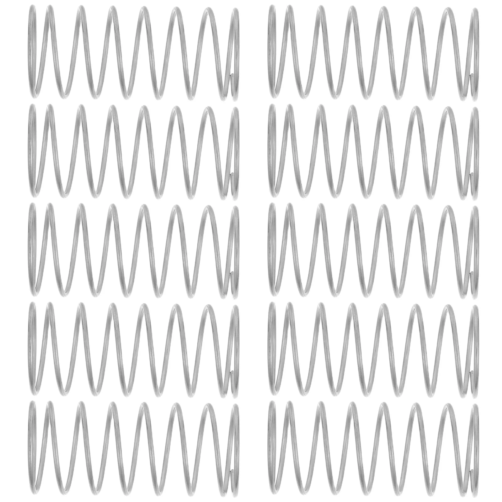 20 قطعة المحرك دافق المرحاض الربيع العالمي الفولاذ المقاوم للصدأ ضغط لفائف للحمام صهريج إصلاح صيانة السباكة #3