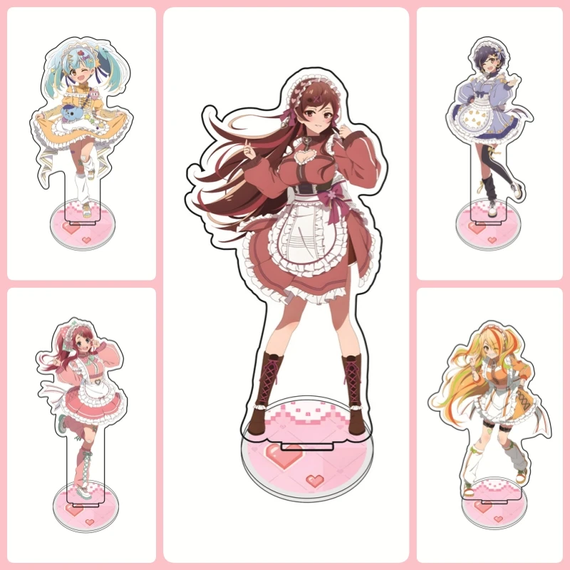 Extremely Hot Anime Zombie Land Saga: Yumeginga Paradise Acrylic Stand Saki/Junko Tabletop Decorations Decor Gifts 15cm
