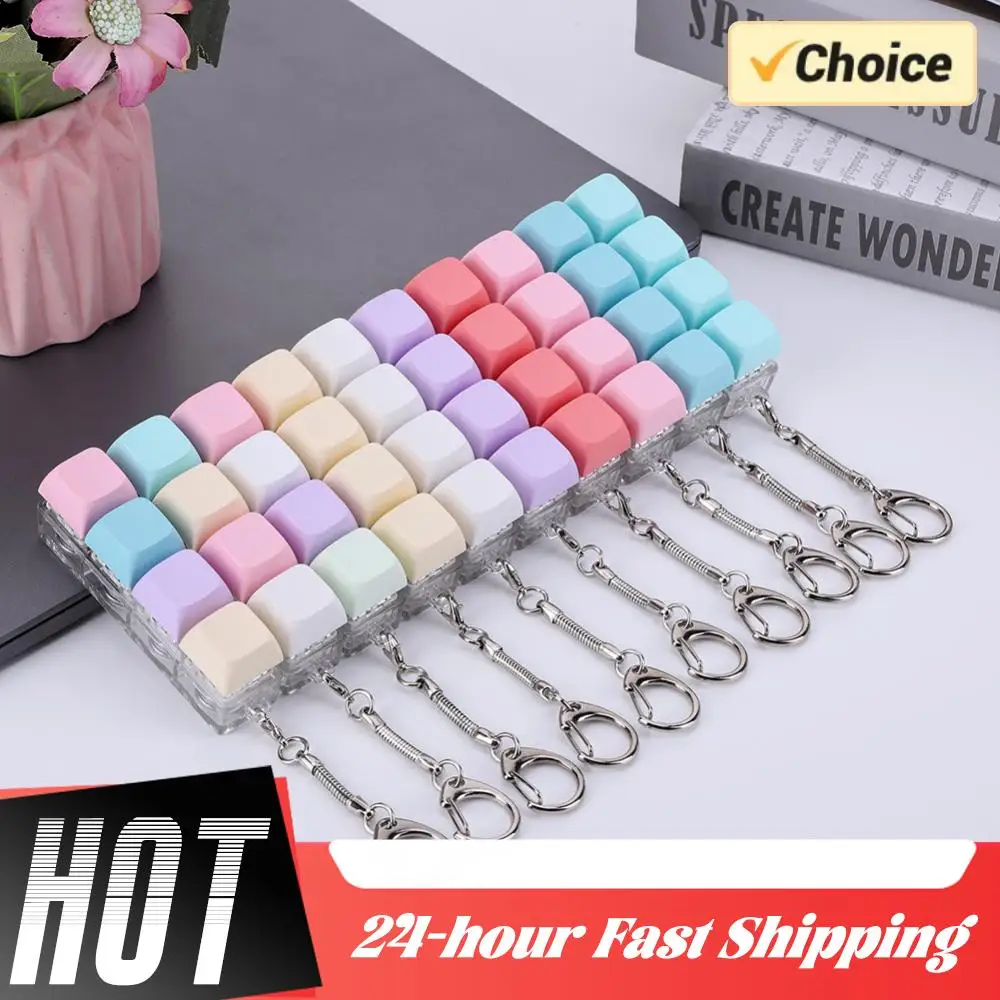 

Брелок-клавиатура с 4 кнопками: механический кликер для снятия стресса, подарок для взрослых для развлечения и снятия напряжения