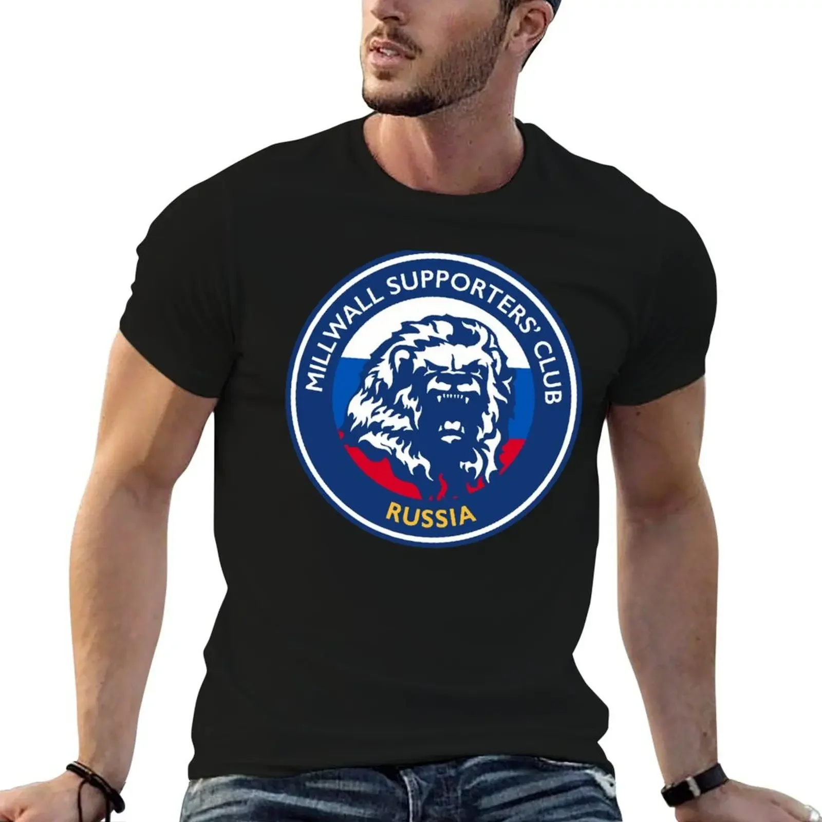 

Millwall Supporters' Club Russia T-Shirt customs design your own summer clothes mens fashion