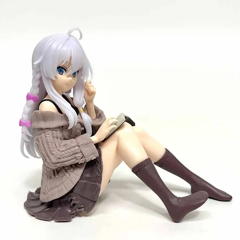 10cm Wandering Witch Anime Figure Collection Toys The Journey Of Elaina Action Figure PVC Model Doll Gift