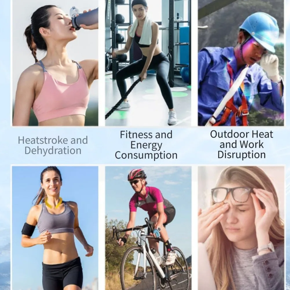 Cooling Vest for Heat Relief During Physical Activity For PCM Activated at 28C Automatic Response to Ambient Temperature Changes