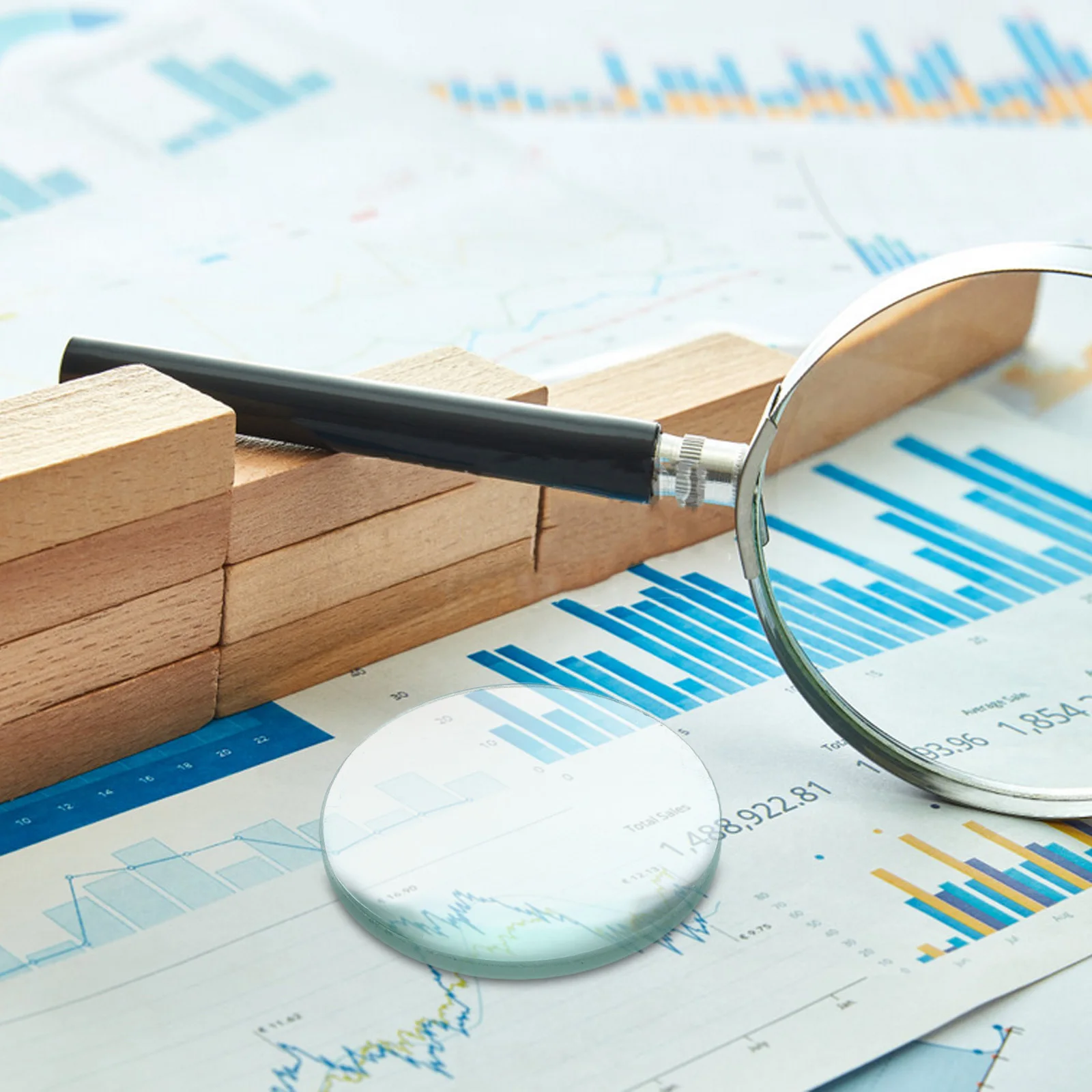 

Double Convex Optical Glass Lens 30mm Diameter 50mm Focal Length for Scientific Experiments Classroom Demonstrations