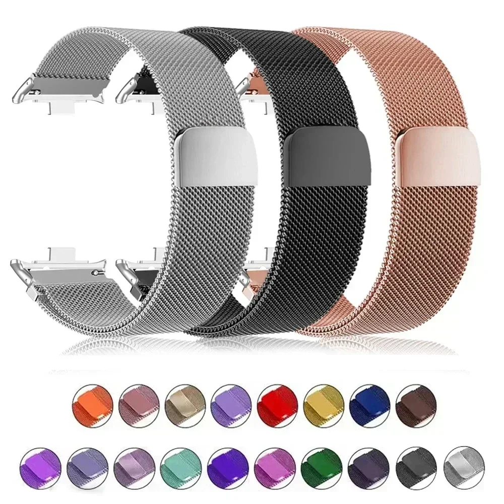 Milanese Loop Armband für Huawei Watch Fit 5Pro/4Pro Metall-Magnetarmband für Huawei Watch Fit 5/4/3 Correas Zubehör – Detail 1
