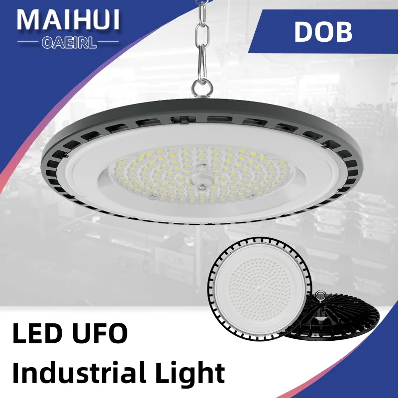 

Led Ceiling Light Ufo 100w 150w 200w High Bay Waterproof Lamp Garage Workshop Warehouse Commercial Garan Industrial Led Lights