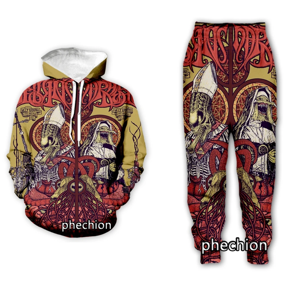 

Phechion новинка, Мужская/женская одежда Napalm Death с 3D принтом, модная Толстовка с длинным рукавом, толстовки, спортивные повседневные штаны Z73