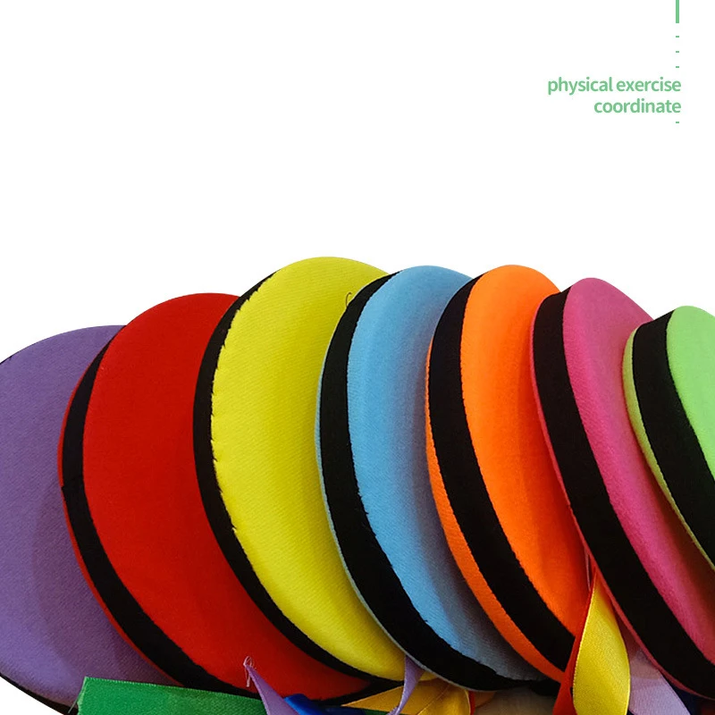 Outdoor Ouder-kind Spelletjes Voor Kleuterschool Spons Vliegende Schijf Kindersport Zacht Lint Vliegende Schijf Zintuiglijk Voor Kinderen Speelgoed