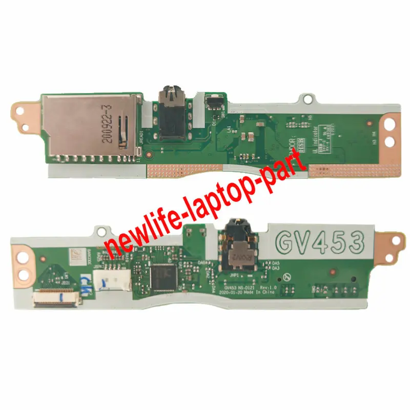 

Original For Lenovo Ideapad V14-ARE 82DQ USB Audio Switch Board 5C50S25063 GV453 NS-D121 Free Shipping