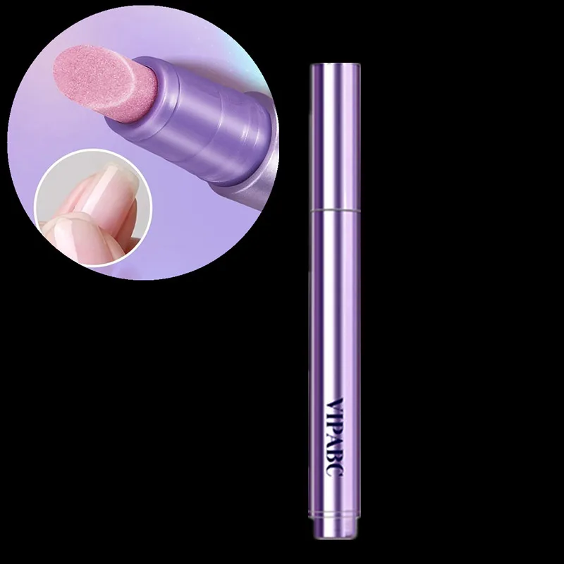 قلم أظافر سيراميك سطع 3 في 1 ترطيب وإصلاح - مزيل زيت البشرة، جوهر العناية المغذي للأظافر الصحية