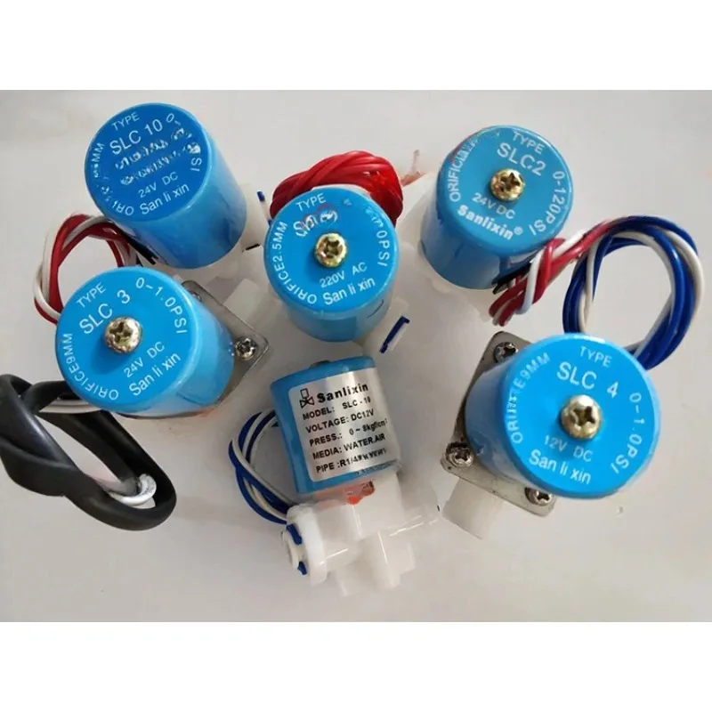 Applicable to SLC-2 10 3 4 1 6 5 plastic solenoid valve two-part quick connect pipe