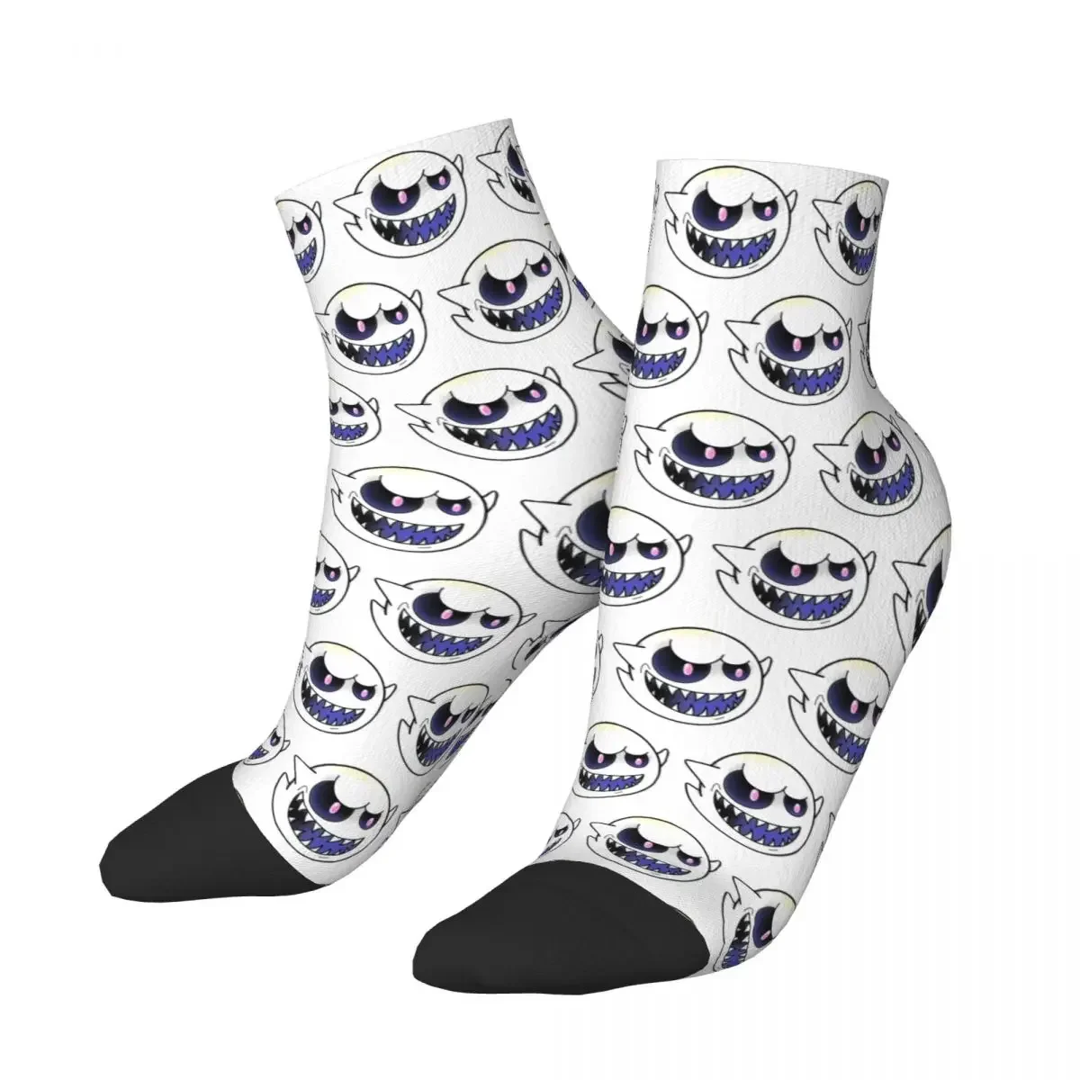 King Boo (7) Calcetines Harajuku Medias súper suaves Calcetines para todas las estaciones Accesorios para regalos de Navidad para hombre y mujer