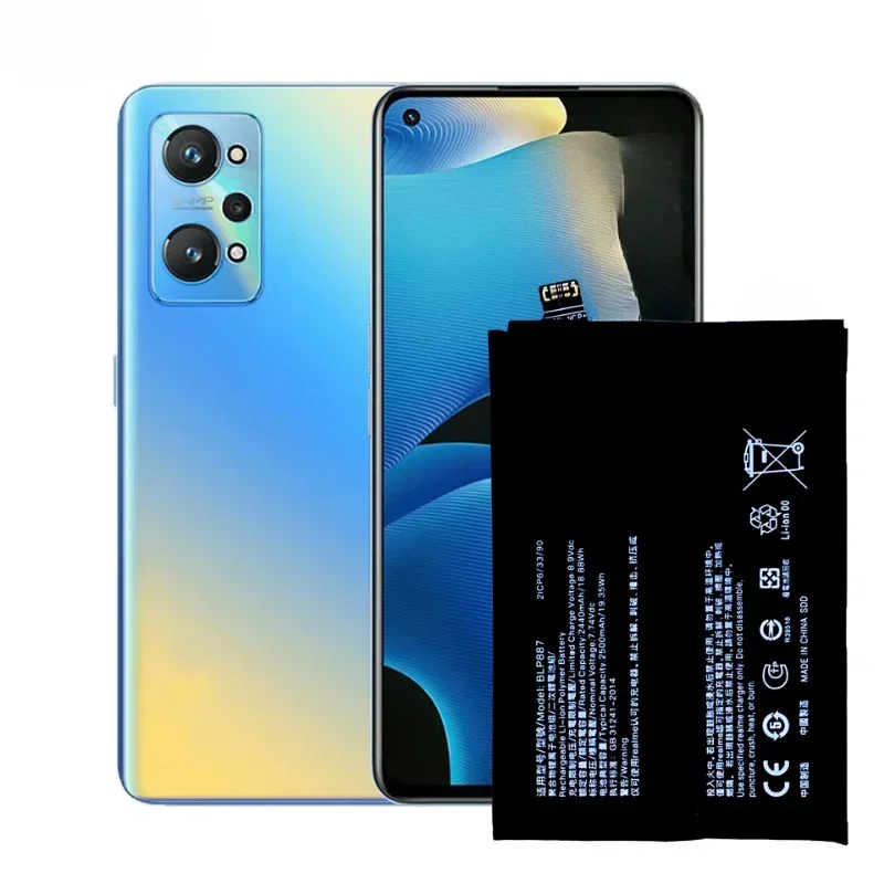 SWZY BLP887 Mobile Phone Battery For OPPO Realme GT NEO 2 / GT2 Pro Battery Replacement Repair Part Phone Bateria 5000mAh