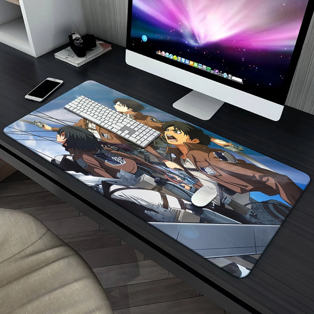 Attack on Titan Large Mousepad XXL Mouse Pad Keyboard Gaming Accessories Mouse Mats Game Office Computer Gamer Laptop Desk Mat