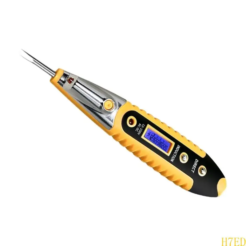 H7ed Multifonctionnel Intelligent Induction Tension Tester Tester Tester LED Affichage pour les électriciens