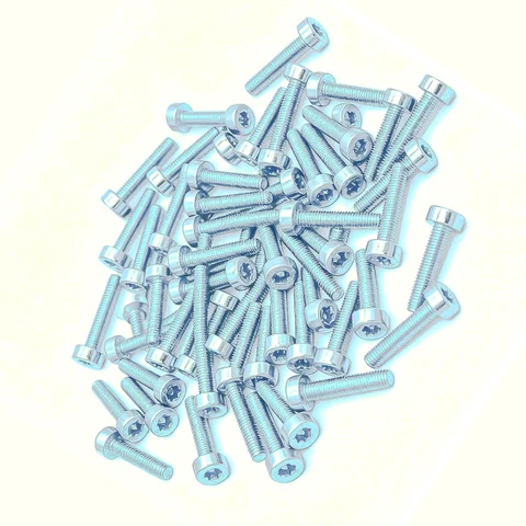 50 Pack T27 Torx Head Bolt M5*16mm Universal Fit Chainsaw Brush Cutter Leaf Blower Garden Tiller Fastener Hardware