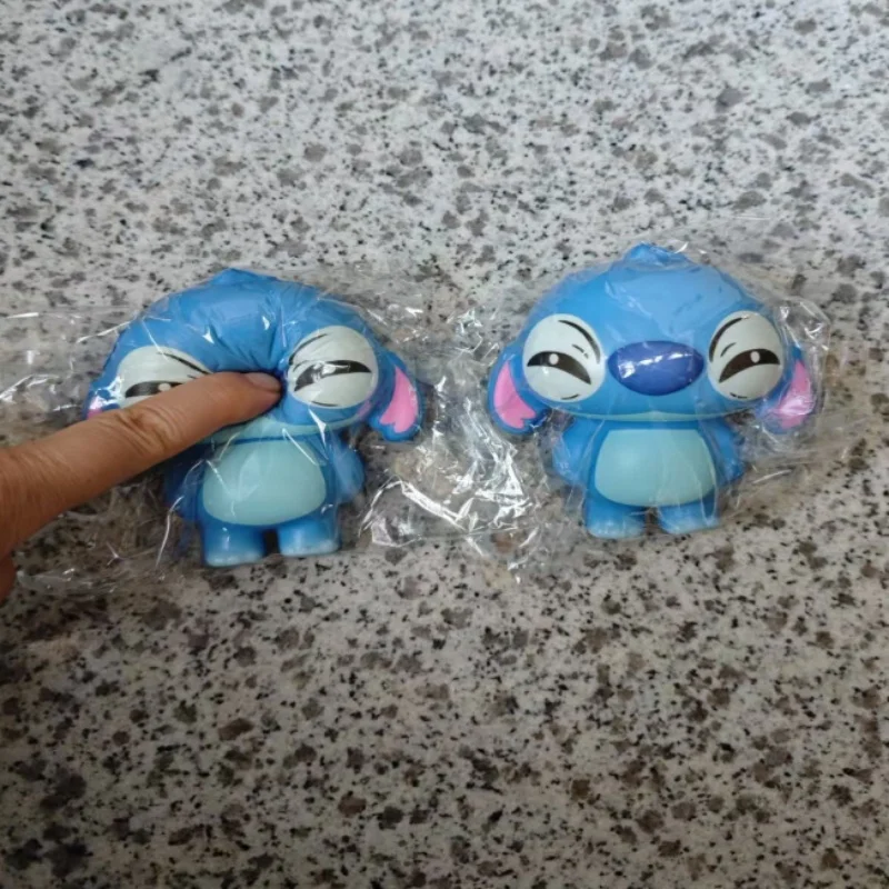 Disney Stitch Decompression Toy Lilo Stitch Model Doll Soft Slow Rebound Doll Cartoon Children Figure Toys Healing Birthday Gift
