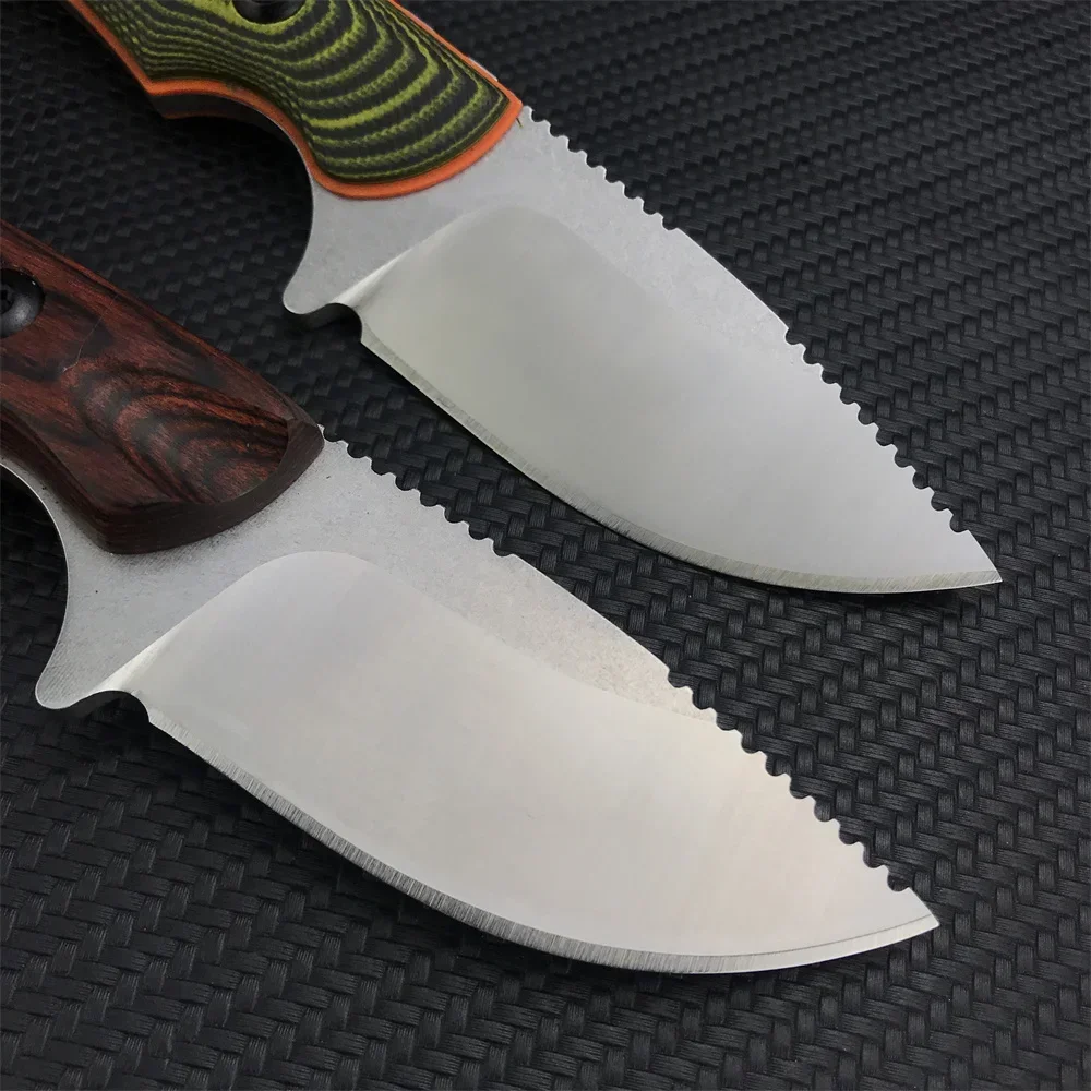 Hot Selling BM 15017 Hunt Hidden Canyon Hunter Drop Point Fixed Blade Knife Wood / G10 Handle Tactical Survival Camping Knives