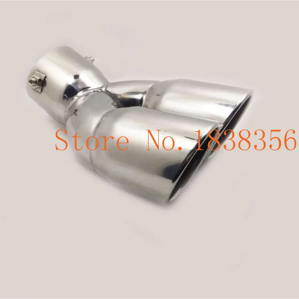 For TOYOTA Wish 2005 2006 2007 2008 2009 2010 2011 2012-2018 Car Outlet Cover Muffler Exterior End Pipe Dedicate Tip Tail 1pcs