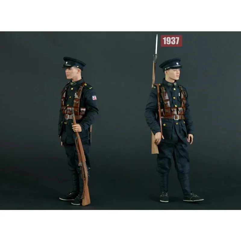 

BGM X BGM-004 1/6 Shanghai Gunner Rifleman, полицейская форма, комплект одежды, модель подходит для 12-дюймовой фигурки мужского солдата, тело