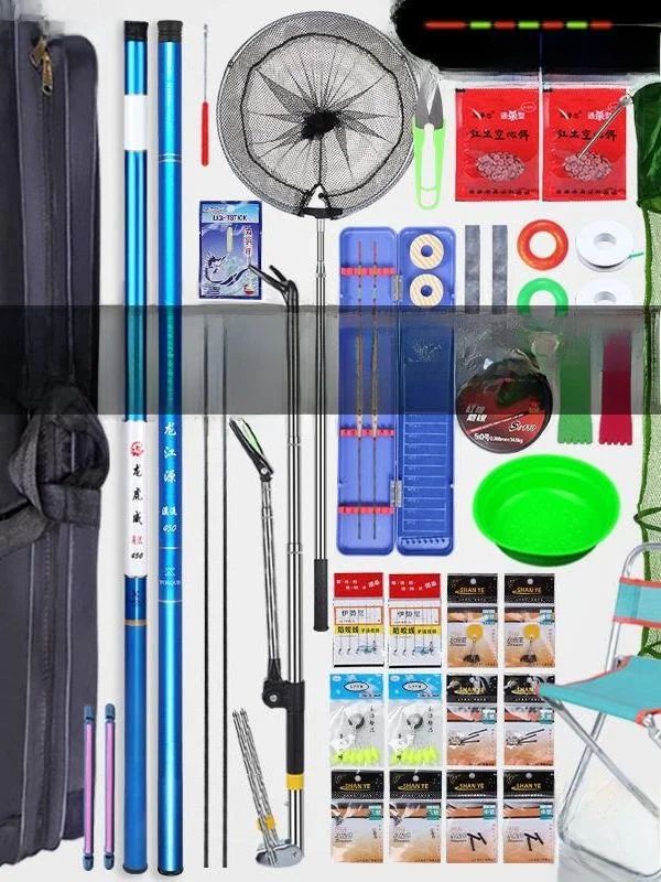 juego-completo-de-canas-de-pescar-para-pesca-en-rios-kit-de-equipo-de-pesca-de-carbono-color-amarillo-longitud-inferior-a-08m-economico-para-actividades-al-aire-libre