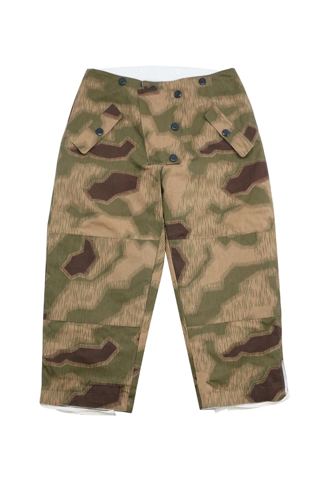 GUCQ-006 dwustronne spodnie zimowe w Marsh Sumpfsmuster 43 Camo