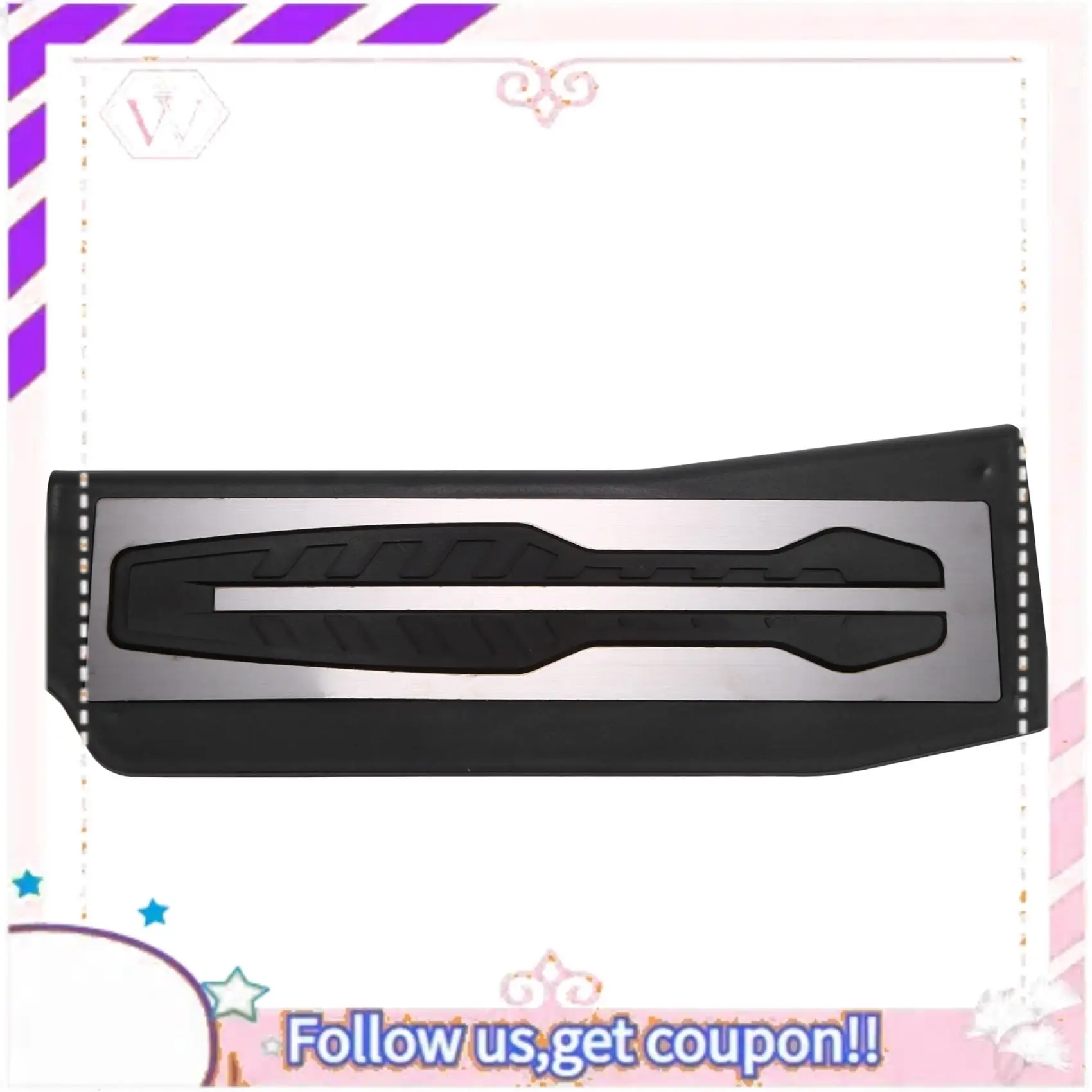 

Easy To Use For BMW 5-Series G30 G31 2017 Stainless Steel Car Accelerator Pedal Brake Pedals Cover Rest Pedals