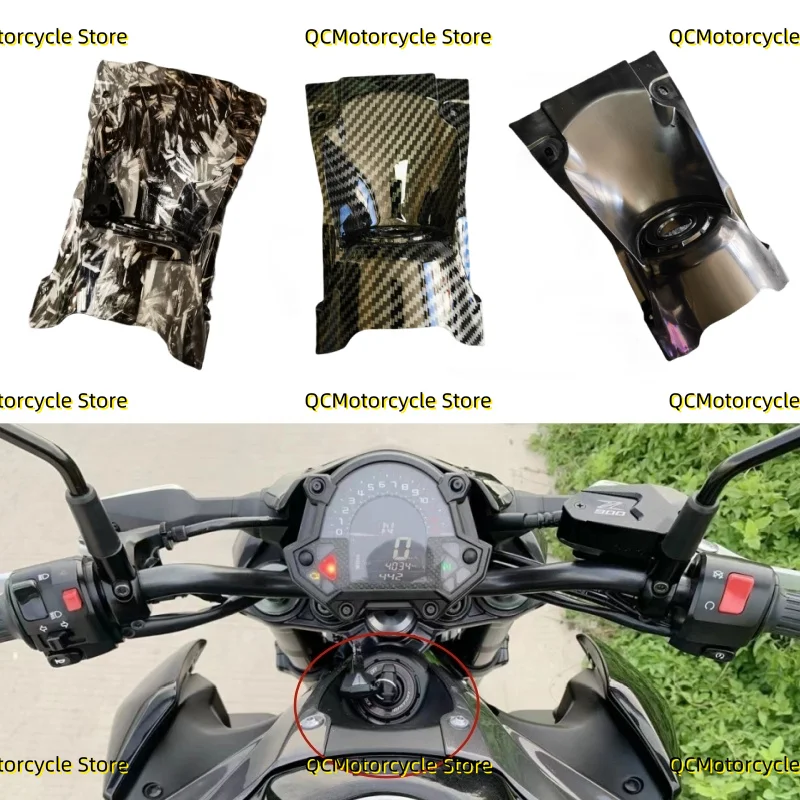 

Центральная крышка бака, дверной замок зажигания, панели ключей, обтекатель мотоцикла, подходит для kawasaki Z 900 Z900 2017 2018 2019 2020-2023